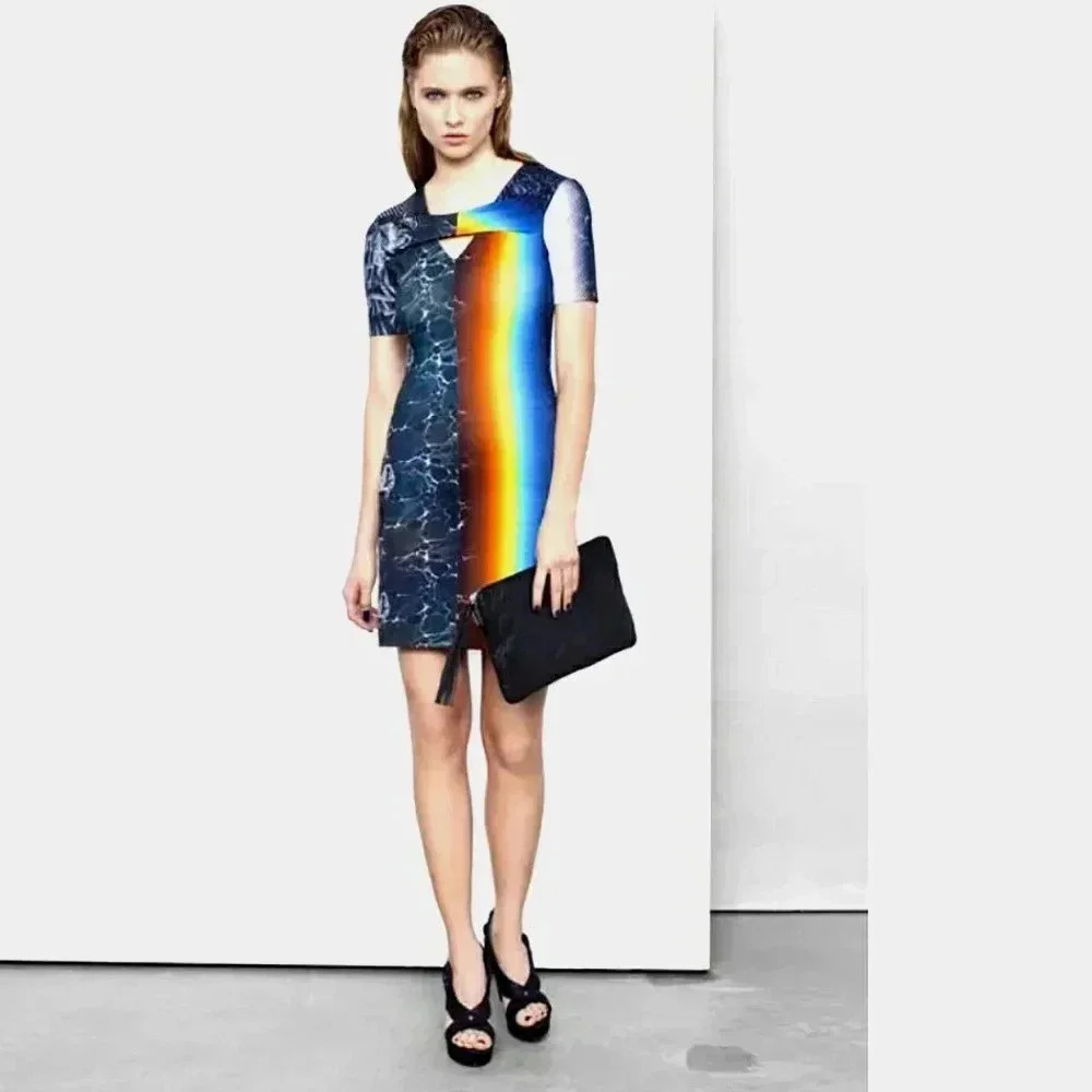 & Other Stories Mini Fitted Dress size 36 Medium Rare